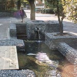 水が豊富な町みたいです