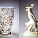 このようなモノが展示されてます。ガラスは綺麗ですよね。
