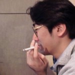 脱衣麻雀をやる筧