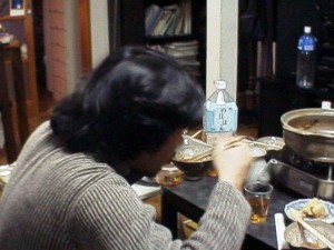 gao氏、映画【チゲ鍋に】釘付け! gao氏、映画【チゲ鍋に】釘付け!
