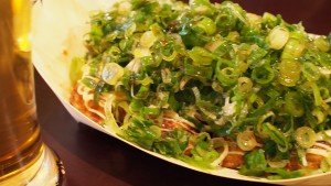 ネギたっぷりたこ焼き