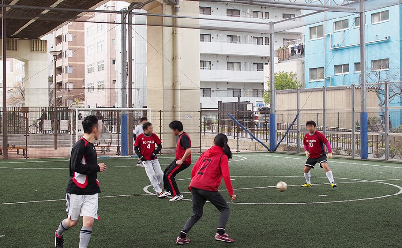 久しぶりにフットサルをやる