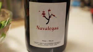 ゆうこやんからもらった「Navalegua」(スペイン)