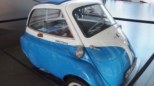 ムニッチのBMWミュージアムにあったかわいい車