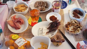今日のバルカウンターの様子