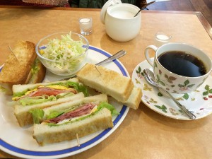 世田谷珈琲游で食べたランチ