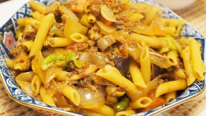 複雑な味わいのトマトペンネ